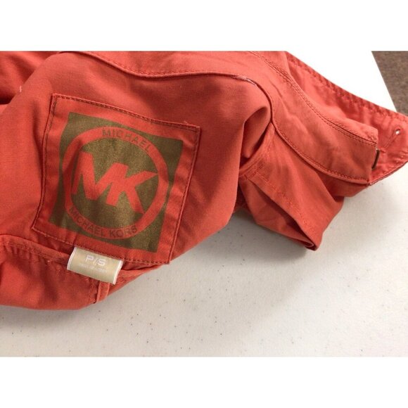Michael Kors Trench Coat Jacket Womens Small - Picture 7 of 8